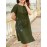 Women Floral Embroidered Crew Neck Casual Short Sleeve Dress